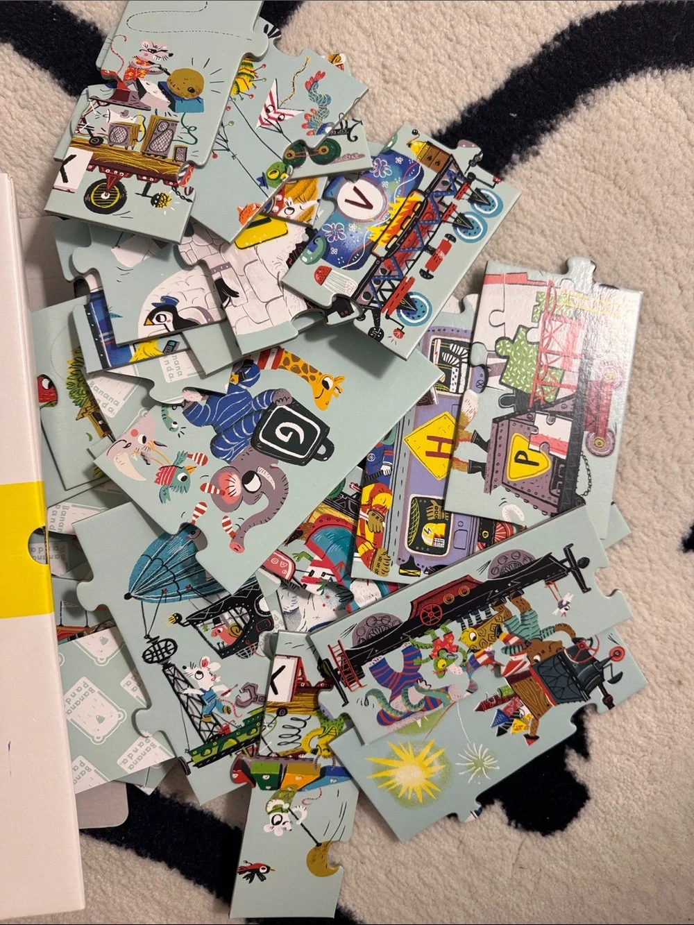 Alphabet Train Supersized Puzzle